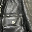 画像9: 1950年代 ハーレーダビッドソン ウイングタグ ダブルライダースジャケット サイクルクイーン 50's Harley-Davidson Cycle Queen motorcycle jacket (9)