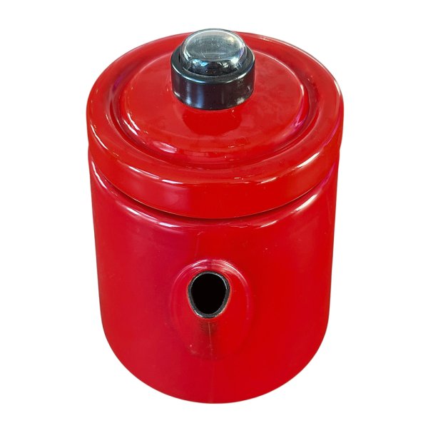 画像3: 北欧 アンティ・ヌルメスニエミ コーヒーポット 赤 復刻 琺瑯 箱付 Antti Nurmesniemi (3)