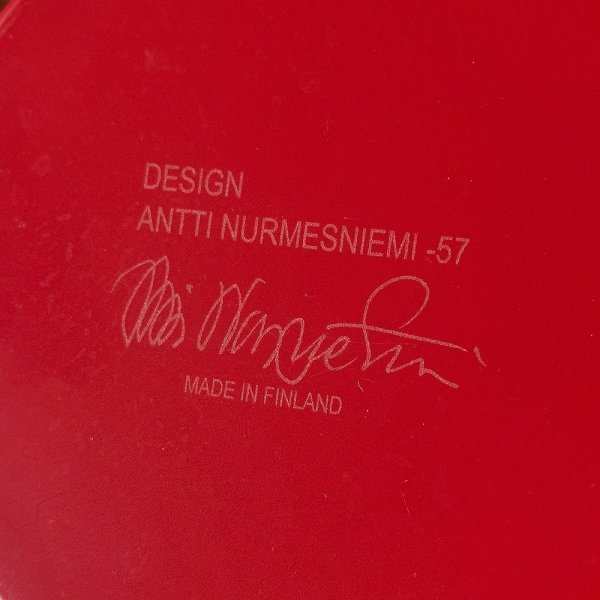 画像11: 北欧 アンティ・ヌルメスニエミ コーヒーポット 赤 復刻 琺瑯 箱付 Antti Nurmesniemi (11)