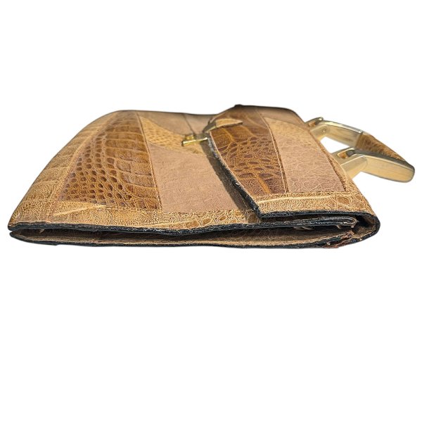 画像8: SUDHAUS ヴィンテージ ブリーフケース バッグ レザー パッチワーク GES.GESCH (8)