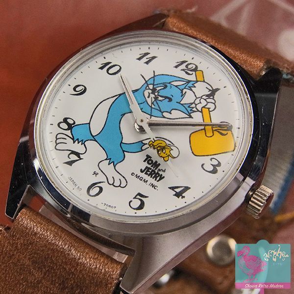 SEIKO セイコー Tom Jerryトムとジェリー 手巻き腕時計 2点 - 腕時計