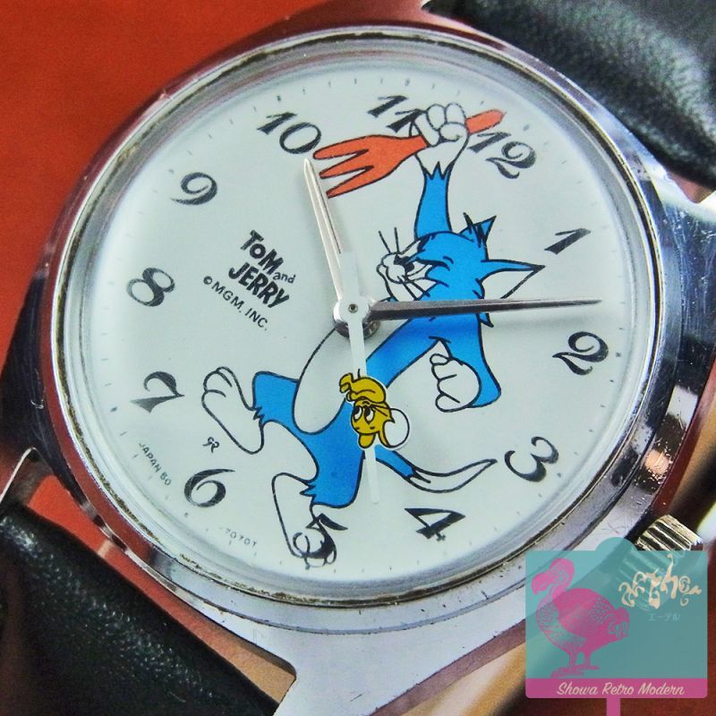 セイコー トムとジェリー 1970年代のキャラクターウォッチ 手巻き時計-